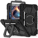WESOROL Samsung Galaxy Tab A9 Plus Kılıf 11 İnç, 360 Dönebilen Stand Kılıf Ekran Koruyucu Omuz Askılı Kalem Tutucu Kılıf Galaxy A9+ Tablet 2023 (SM-X210/X216/X218) için, Siyah