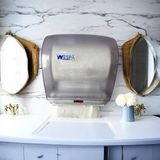 Wespa Fotoselli Sensörlü Otomatik Kağıt Havlu Makinesi Dispenseri - Beyaz