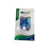Wespa Köpük Sabunluk, Şeffaf Mavi, 1000CC Kapasiteli, Duvara Monte Edilebilir Sıvı Sabun Dispenseri - 0,25 gr