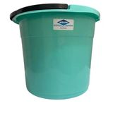 WESPA Plastik Su Kovası, Turkuaz, 3 No, Dayanıklı Ev ve Bahçe Kullanımı için 10 litre