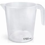 Wespa Şeffaf Maşrapa 1750 Ml – Banyo, Mutfak Ve Temizlik İçin Uygun