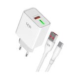 Wess 22W Hızlı Şarj Seti Usb-C | Iphone, Samsung, Xiaomi ve Tüm Android Telefonlarla Uyumlu | 67W ve 120W Cihazlarla Uyumlu - Beyaz