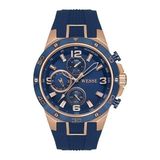 Wesse WWG402305 Quartz Silikon Mavi 45 mm Erkek Kol Saati - Renkli