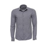 Wessi Desensiz Slim Fit Gri Erkek Oduncu Gömlek
