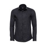 Wessi Desensiz Slim Fit Oduncu Koyu Gri Erkek Gömlek
