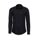 Wessi Desensiz Slim Fit Siyah Erkek Oduncu Gömlek