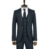 Wessi Ekose Ceketli Slim Fit Yeşil Erkek Takım Elbise - Wessi - 54