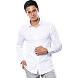 Wessi Erkek Likralı Gömlek - 2XL - Beyaz