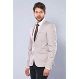 Wessi Erkek Pamuk Slim Fit Ceket - Açık Gri - 46