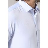 Wessi Erkek Slim Fit Desenli Gömlek - Buz Mavi