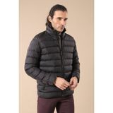 Wessi Erkek Slim Fit Kısa Şişme Mont - Siyah - 56