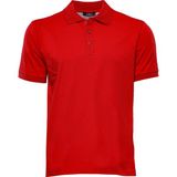 Wessi Erkek Slim Fit Polo Yaka Düz Tişört - XL - Kırmızı