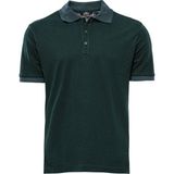 Wessi Erkek Slim Fit Polo Yaka Oxford Tişört - Yeşil