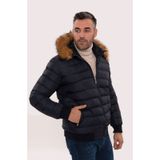Wessi K-2355-20 Lacivert Erkek Şişme Mont