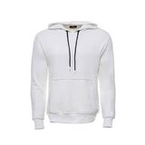 Wessi Kapşonlu Cepli Düz Krem Erkek Sweat