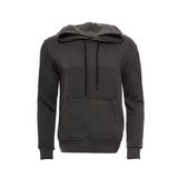 Wessi - Kapşonlu Cepli Düz Yeşil Erkek Sweat