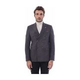 Wessi Kruvaze Slim Fit Kahverengi Erkek Ceket