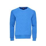 Wessi - Saks Mavi Desensiz Bisiklet Yaka Sweatshirt
