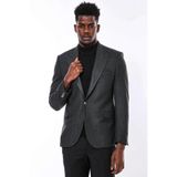 Wessi Slim Fit Desenli Yeşil Erkek Ceket