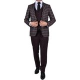 Wessi TK621150-156 Wessi 6 Drop Takım Elbise/bordo/46