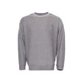 Wessi - Yatay İnce Çizgili Gri Erkek Sweat