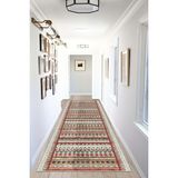West Home Makinede Yıkanabilir Kaymaz Taban Leke Tutmaz Modernkesme Yolluk Mutfak Yolluk Halı Yolluk - 60 x 200 cm - Renkli