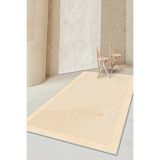 West Home Yıkanabilir Kaymaz Leke Tutmaz Salon Halısı Mutfak Halısı Koridor Halısı Yolluk ve Paspas - 160 x 280 cm - Bej