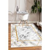 West Home Yıkanabilir Kaymaz Leke Tutmaz Salon Halısı Mutfak Halısı Koridor Halısı Yolluk ve Paspas - Gold - 200 x 300 cm