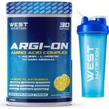 West Nutrition Argion L-Arjinin L-Ornitin Amino Asit Kompleks 510 Gr 30 Servis Limon Aromalı Toz