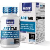 West Nutrition Artitab 90 Tablet 1500 Mg Glukozamin Sülfat- Msm ve Kondroitin Sülfat İçeren Takviye Edici Gıda