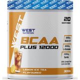 West Nutrition Bcaa Plus 12000 L-Glutamin Taurin 300 gr İce Tea Limon