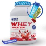 West Nutrition Whey Protein Tozu 1200 gr 40 Servis Aroma Seçenekli - Çilek