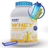 West Nutrition Whey Protein Tozu 1200 gr 40 Servis Aroma Seçenekli - Muz