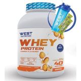 West Nutrition Whey Protein Tozu 1200 gr 40 Servis Kurabiye Aromalı