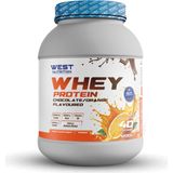 West Nutrition Whey Protein Tozu 1200 gr 40 Servis Portakal&çikolata