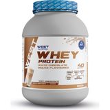 West Nutrition Whey Protein Tozu 1200 gr 40 Servis White Chocolate Mocha Aromalı