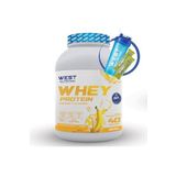 West Nutrition Whey Protein Tozu 1200 gram Muz Aroma 32 Servis