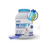 West Nutrition Whey Protein Tozu 2400 gr 80 Servis Hindistan Cevizi-yer Fıstığı