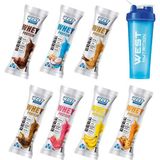 West Nutrition Whey Protein Tozu 36 Gram Tek Saşe 7 Farklı Aroma Deneme Paketi