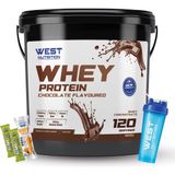 West Nutrition Whey Protein Tozu 3600 Gr 120 Servis - Çikolata