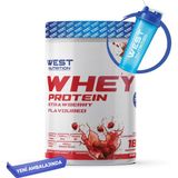 West Nutrition Whey Protein Tozu 540 gr 18 Servis Aroma Seçenekli - Çilek