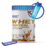 West Nutrition Whey Protein Tozu 540 gr 18 Servis Aroma Seçenekli - Vanilya&Karamel