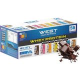 West Nutrition Whey Protein Tozu 56 Servis Saşe Çikolata Aromalı