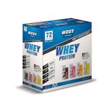 West Nutrition Whey Protein Tozu 72 Adet Şase 4 Farklı Aroma