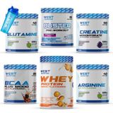 West Nutrition Whey Protein Tozu Bcaa Preworkout Kreatin L-Glutamin L-Arjinin Paketi