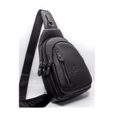 WEST POLO CÜZDAN Çapraz Göğüs ve Omuz Çantası, Standart, TR7014, Siyah, Erkek