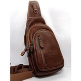 WEST POLO CÜZDAN Taba Unisex Body Bag Çarpraz Ve Gögüs Omuz Askılı Çanta Westpolo