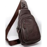 West Polo Kahverengi Unisex Body Bag Çarpraz Ve Gögüs Omuz Askılı Çanta