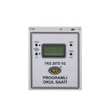 WEST SOUND TKS 207 D V2 AKILLI OKUL ZİL SAATİ(DUVAR TİPİ)