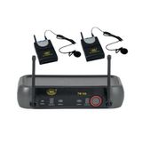 WEST SOUND TM 100 -16 YY ÇİFT YAKA UHF 16 KANAL ÇİFT ANTEN TELSİZ MİKROFON